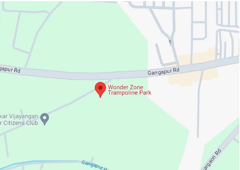 Wonder Zone Trampoline Park Map