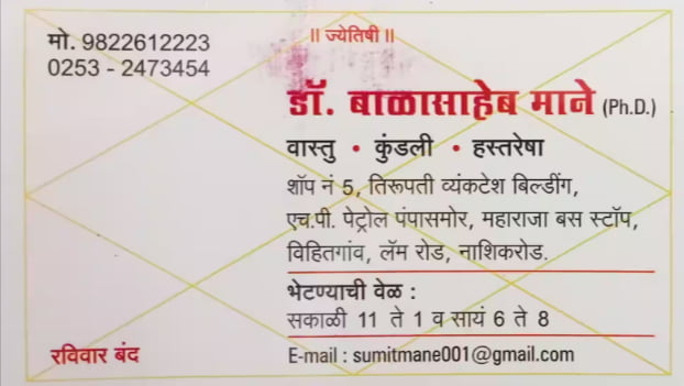 Dr. Balasaheb Mane (PhD) Dr. Balasaheb Mane (PhD)
