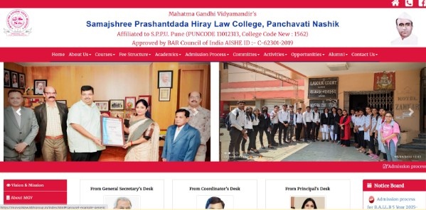 Samajshree Prashantdada Hiray Law College