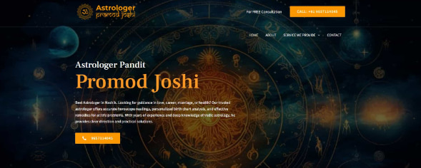Astrologer Pramod Joshi
